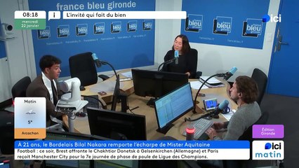 Bordeaux : Bilal Nakara, nouveau Mister Aquitaine