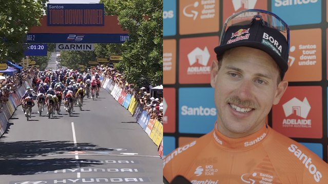 Cycling - Santos Tour Down Under 2025 - Sam Welsford : I crashed and I won... there you go !