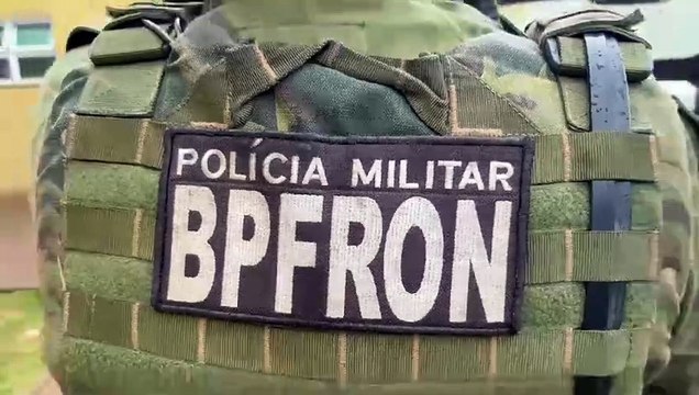BPFRON apreende 88 kg de maconha em Santa Tereza do Oeste e prende suspeito