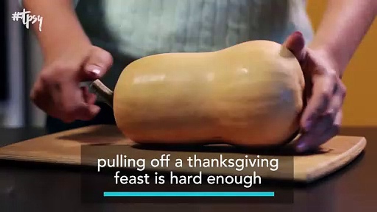 Use This Very Helpful Tip When Making Butternut Squash!