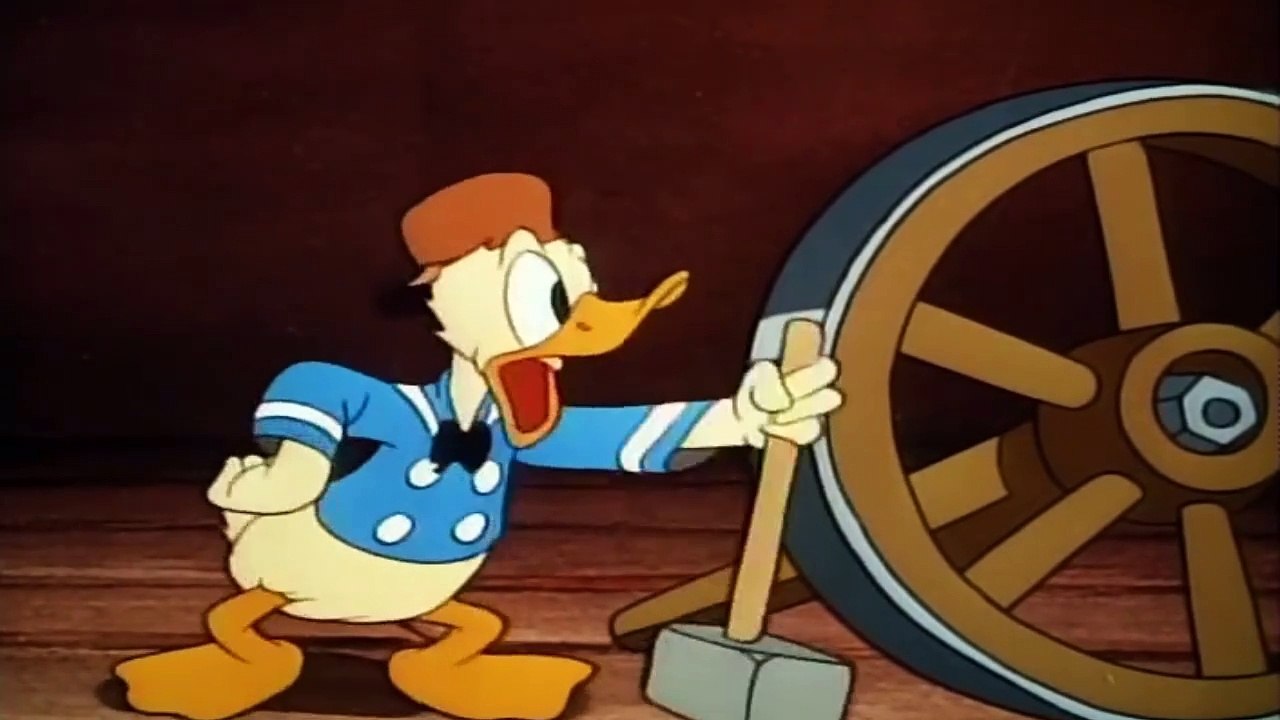 Donald Duck Cartoons 30 - The Village Smithy 1942 | Blacksmith Donald at work