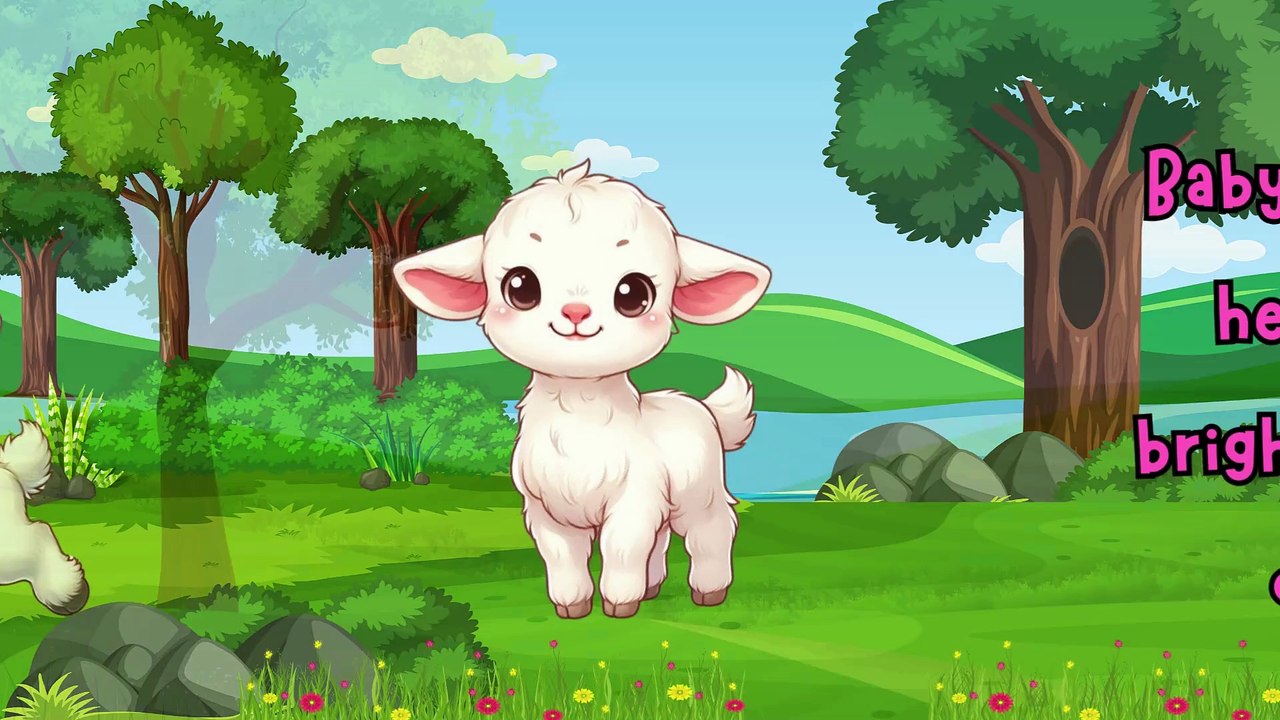 Baby Goat Says Baa Baa Baa! 🐐 | Fun Animal Sounds for Kids | Educational Video