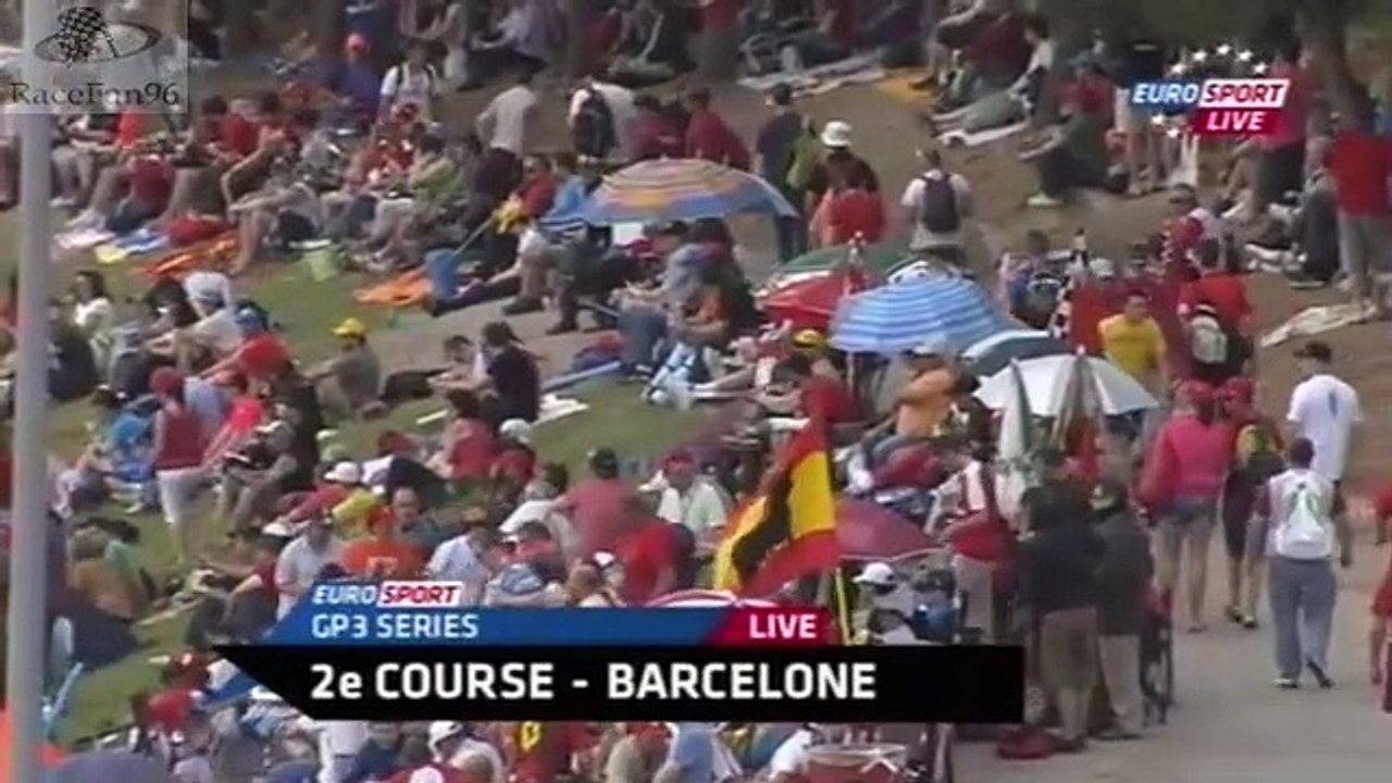 GP3 Series 2012_Manche 1_Circuit de Catalunya(Espagne)_Course 2 (en français - Eurosport - France) [RaceFan96]