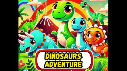 Dinosaurs Adventure: Learn About Dinosaurs in a Fun Way!