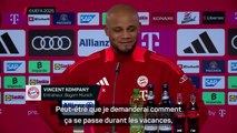 Bayern Munich - Kompany n'a pas eu le temps de s’inquiéter de la mauvaise passe de Man. City