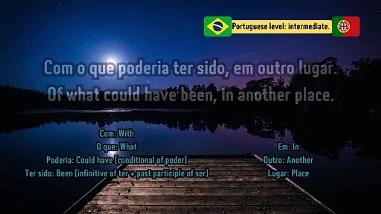 Wonderful Portuguese Song.