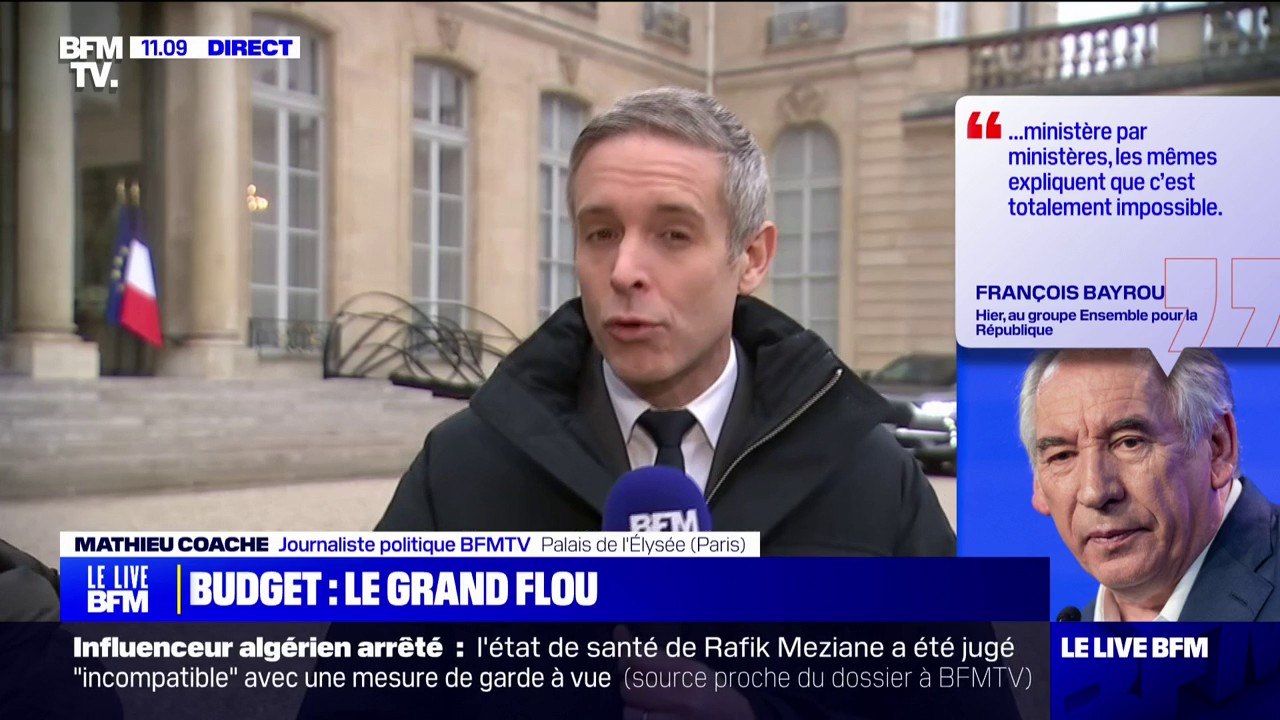 Budget: François Bayrou évoque "un paradoxe dangereux"  face aux propositions des oppositions