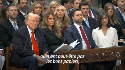 Donald Trump demande des excuses à l'évêque qui a exhorté le président à la "miséricorde"
