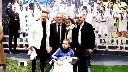 Mbappé cumple el sueño de Lorenzo, un niño francés con una enfermedad incurable