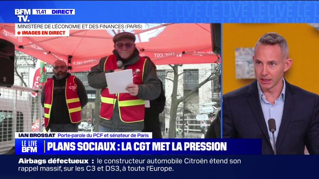 Plans sociaux: Il faut pouvoir conditionner les aides publiques aux entreprises , déclare Ian Brossat, porte-parole du PCF