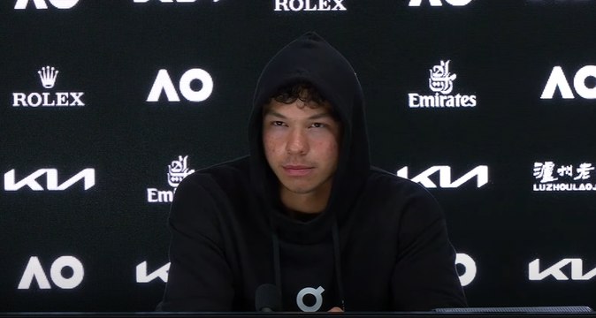 Tennis - Australian Open 2025 - Ben Shelton : I don't think that the guy who mocked Novak was just a single event