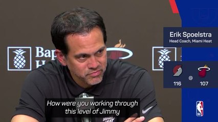 Spoelstra quizzed on Jimmy Butler after 'languid' Heat showing