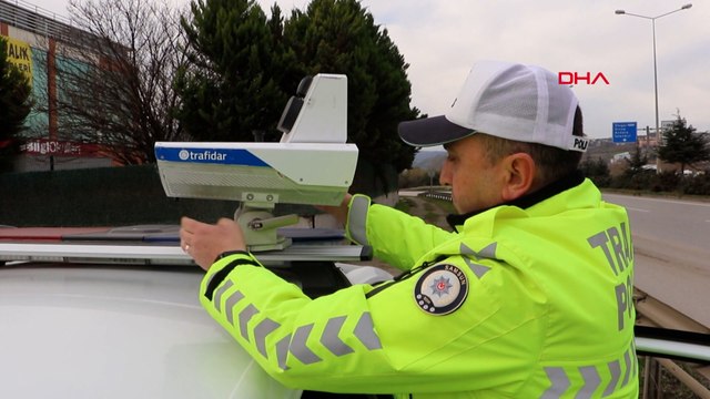 Samsun’da polis yapay zeka destekli radar sistemiyle çalışıyor