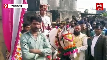 श्रीनगर में निकली दलित दूल्हे की बिंदौरी, बारातियों से ज्यादा पुलिसकर्मी आए नजर