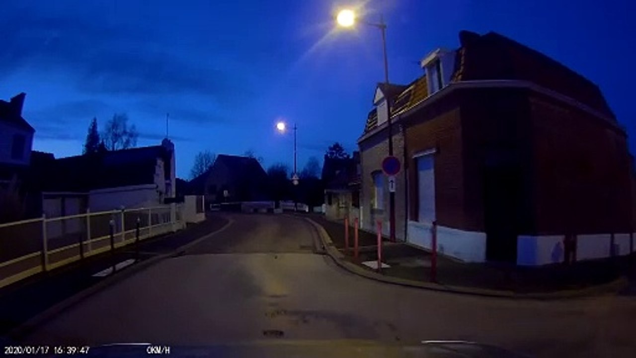 danger des rues étroites sans visibilité