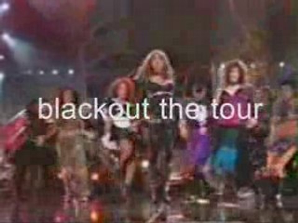 Britney Spears Blackout Tour Commerical
