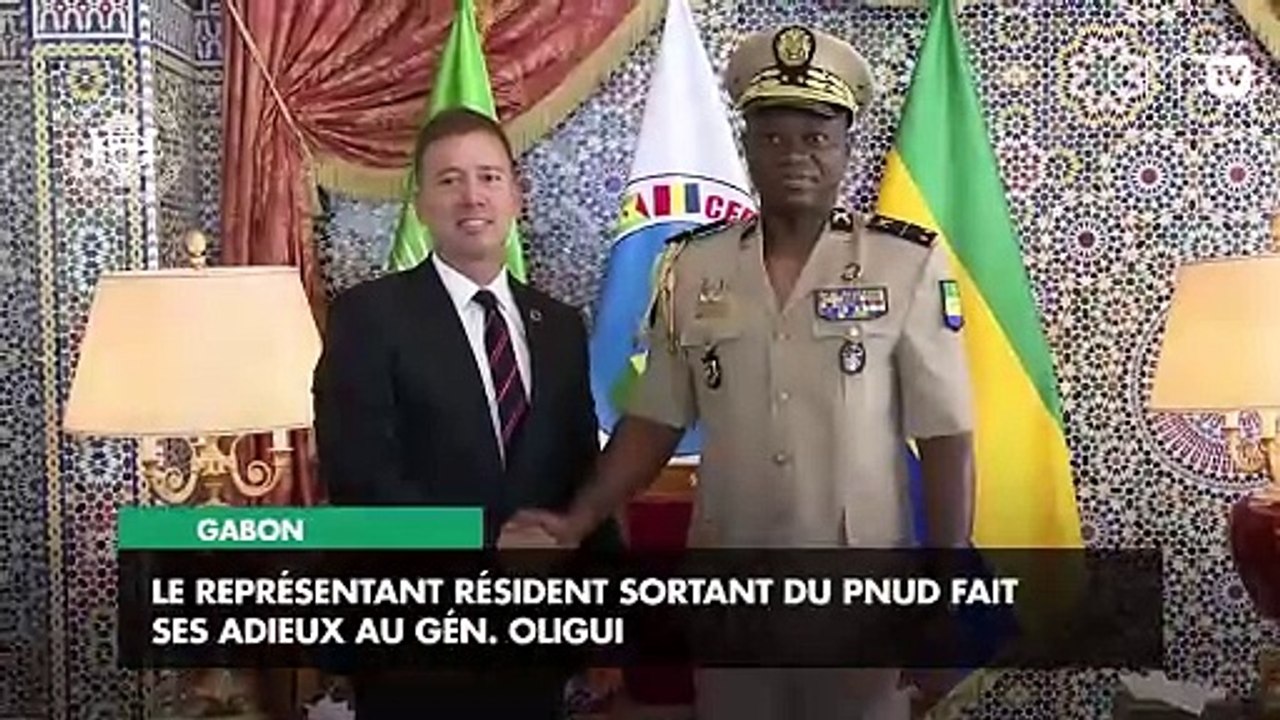 [#Reportage] Gabon : le représentant résident du PNUD fait ses adieux au Gén. Oligui Nguema