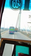 Bandarban to Chittagong (Journey by Bus) ASMR 11