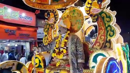 विदिशा। भगवान श्रीराम की भव्य बारात निकली, पूरा शहर बना बाराती।