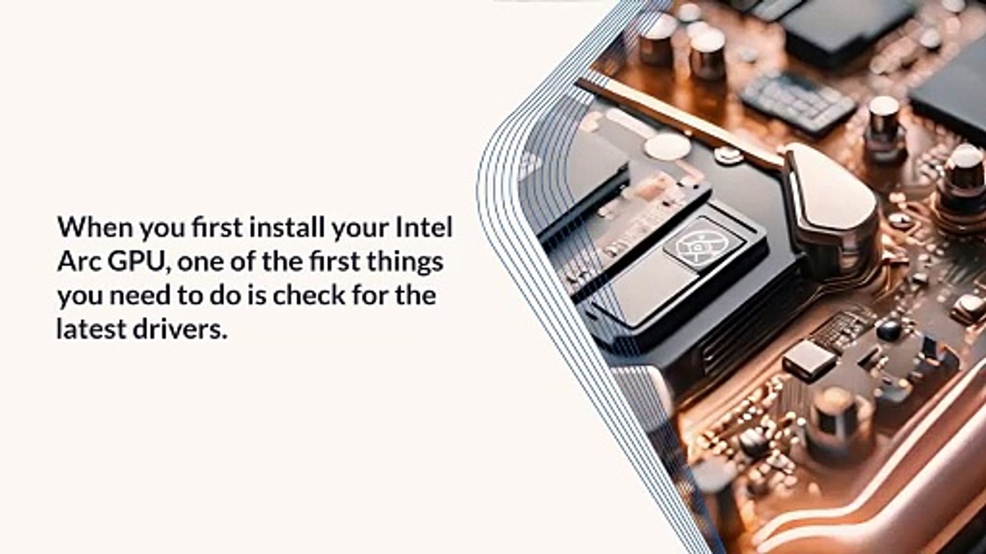 ⁣5 Tips To Unlock the Next-Gen Gaming Potential Of Your Intel Arc GPU