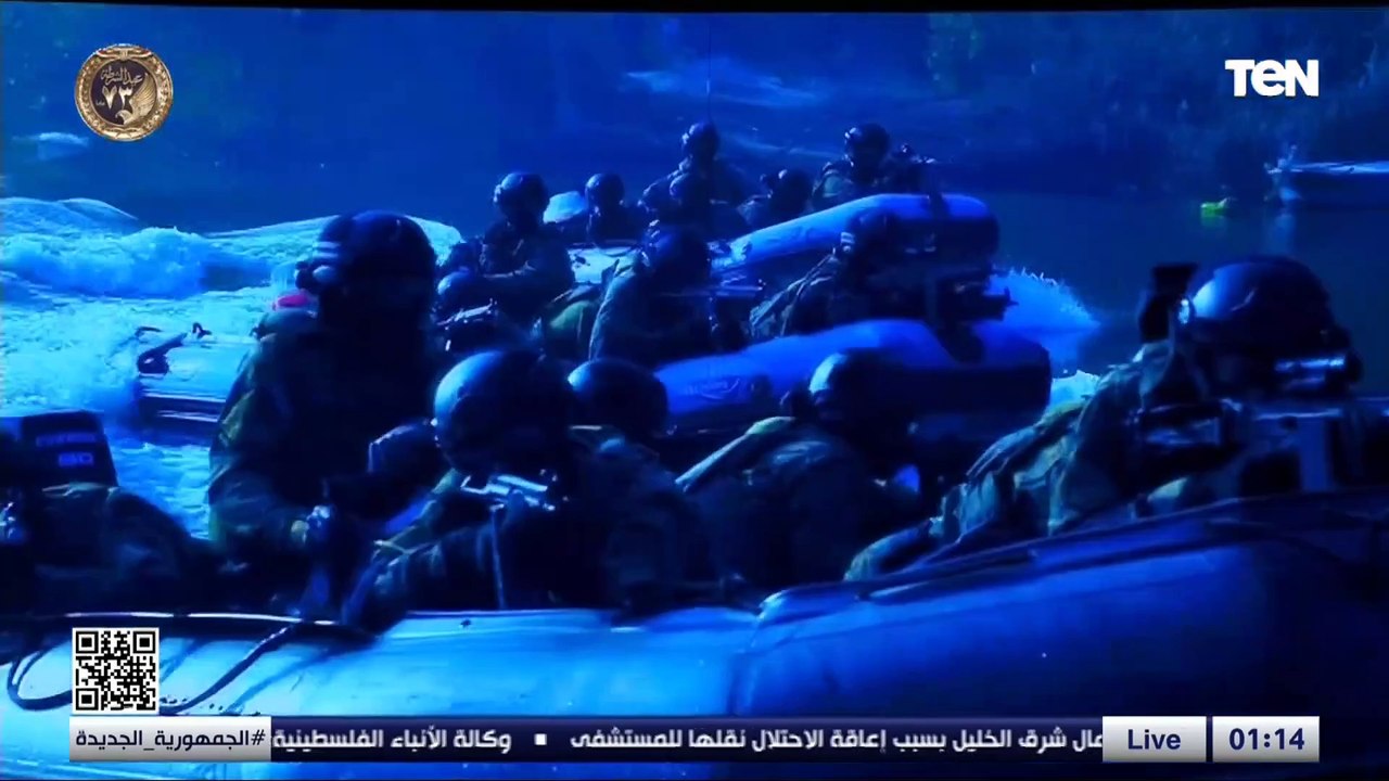 خط أحمر.. السيسي يشهد فيلما تسجيليا عن قدرات رج...