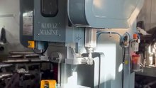 Kodaz Makina Hava Kavramalı Angalajlı Eksantrik Pres v10