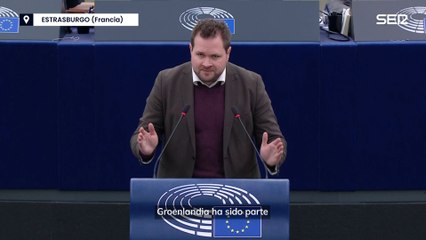 Un diputado danés insulta a Trump en el Parlamento Europeo