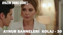 Aynur Sahneleri Kolaj -30- Ayazın Sonu Güneş