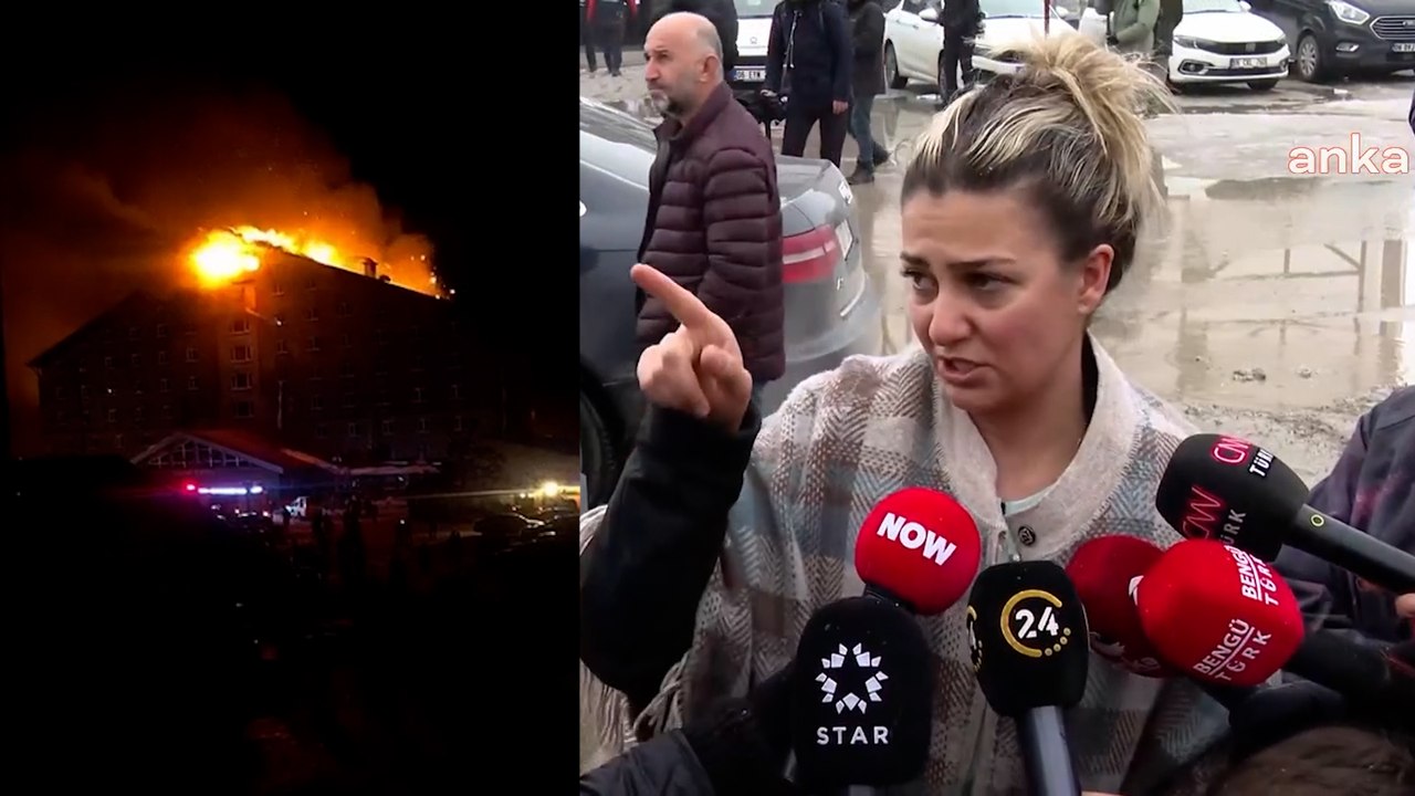 Kartalkaya’daki otel yangını faciası... Yangından kurtulan vatandaş: "Alarm sesi duymadım, yangın merdiveni görmedim"