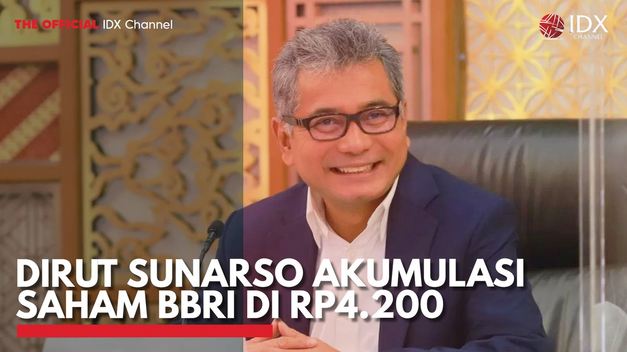 Dirut Sunarso Akumulasi Saham BBRI di Rp4.200