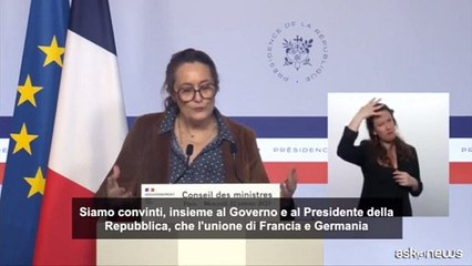 Francia, governo: la coppia franco-tedesca deve ricostituirsi