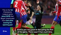 Alonso admits Leverkusen struggled with Atletico's style