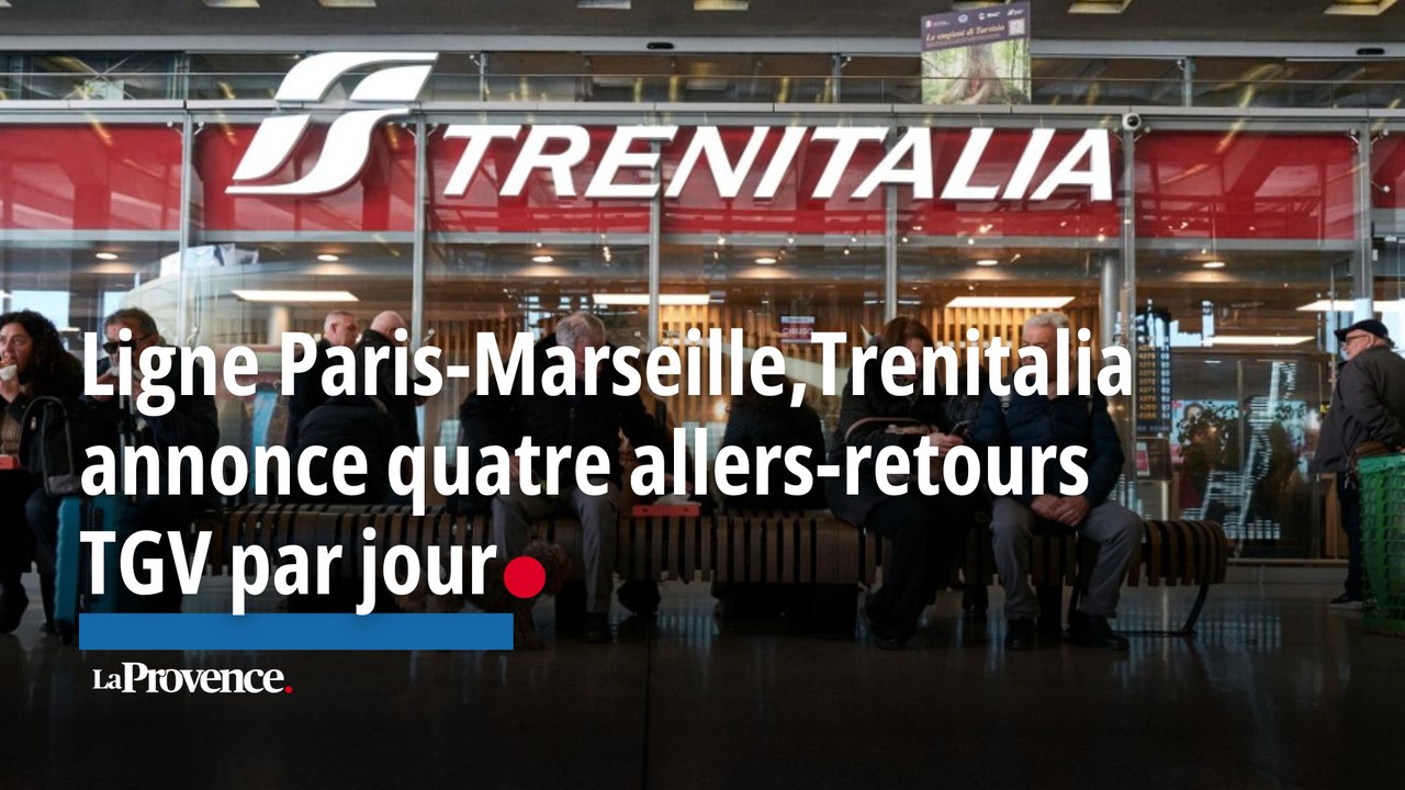 Ligne Paris-Marseille, Trenitalia annonce 4 allers-retours TGV par jour