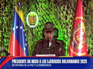 Jefe de Estado detalló los ejercicios que se realizarán en defensa de la paz y la democracia