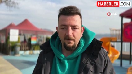 Sarıyer'de Kafasını Kapatan Şahıs, Kafenin Lambalarını Kırdı