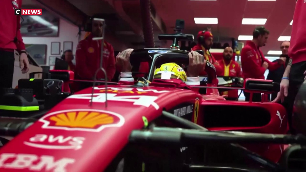 Formule 1 : les débuts de Lewis Hamilton au volant d’une Ferrari