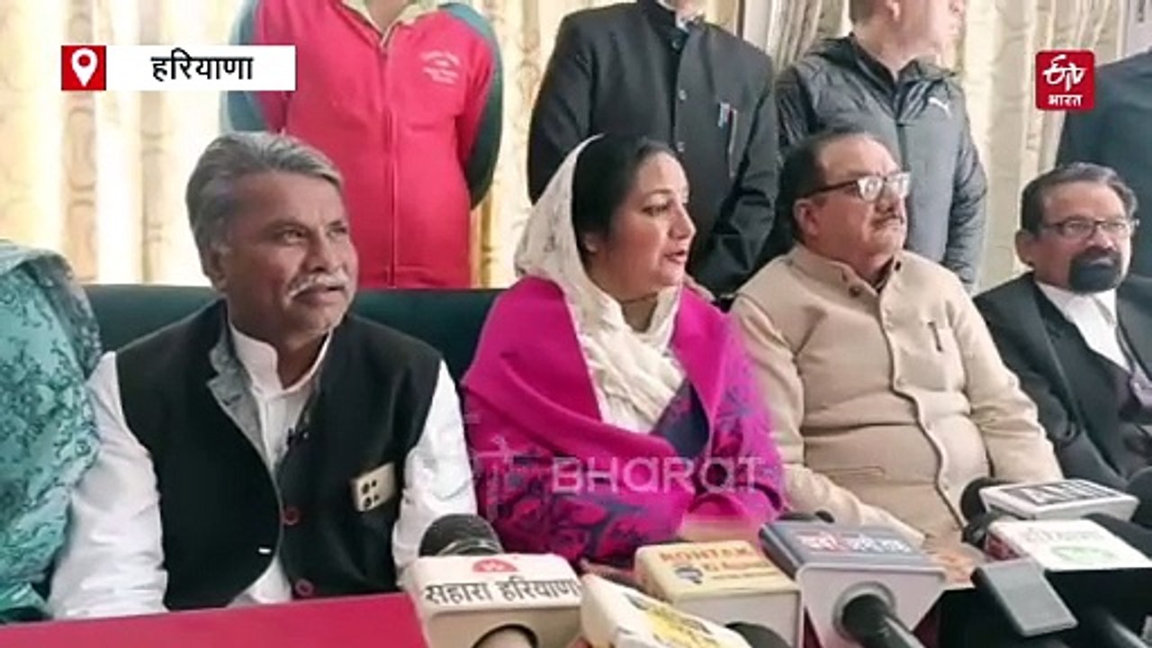 चौटाला परिवार के एक होने के सवाल पर बोलीं सुनैना चौटाला- खून के रिश्ते से परिवार नहीं बन जाता