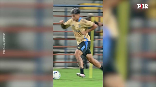 La selección argentina sub-20 mantuvo su primer entrenamiento en Venezuela antes del Sudamericano