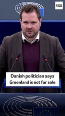 Danish politician says Greenland is not for sale