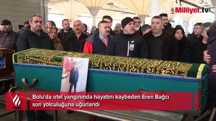 Liseli Eren Bağcı son yolculuğuna uğurlandı