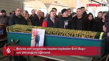 Liseli Eren Bağcı son yolculuğuna uğurlandı