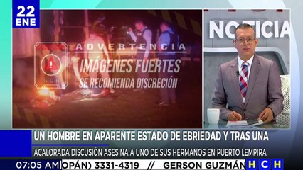 ¡Al calor de los tragos! Hombre mató a su propio hermano en La Mosquitia