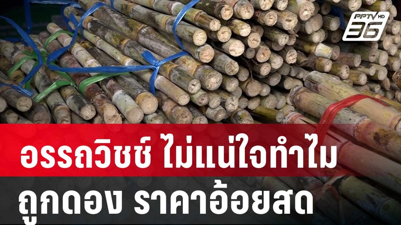 อรรถวิชช์ ไม่แน่ใจทำไม ถูกดอง ราคาอ้อยสด120 บาท...
