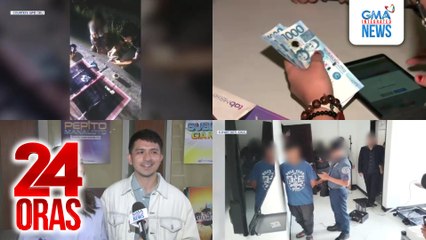 24 Oras: (Part 2) DICT: Posibleng naibenta rin ng nahuling Malaysian ang text blast machine pang-scam sa ilang politiko; PBBM, may mga pinatanggal at pinabalik na pondo para sa ilang programa; Jennylyn Mercado at Dennis Trillo, magbabalik-..., atbp.