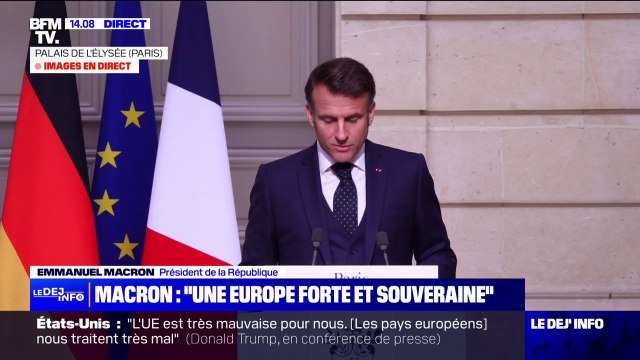 Union européenne: Nous avons besoin de capacités de défense commune , déclare Emmanuel Macron