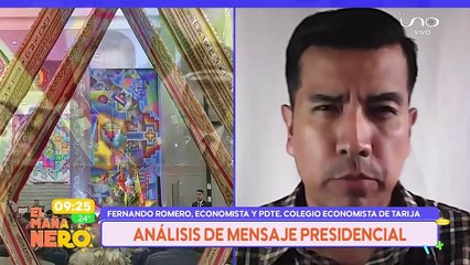 ANÁLISIS MENSAJE PRESIDENCIAL, FERNANDO ROMERO