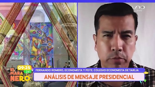 ANÁLISIS MENSAJE PRESIDENCIAL, FERNANDO ROMERO