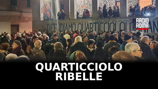 Quarticciolo, in migliaia nel quartiere per dire no al modello Caivano