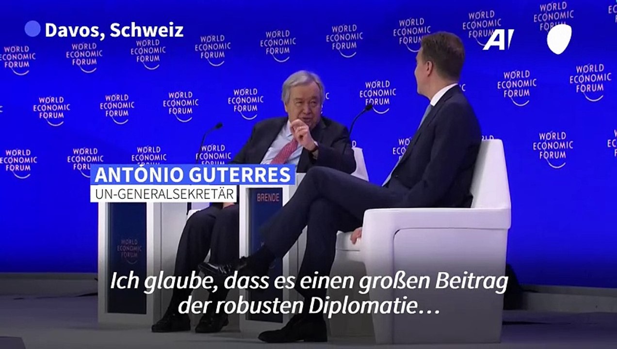 Gaza-Waffenruhe: UN-Generalsekretär lobt Trumps Rolle
