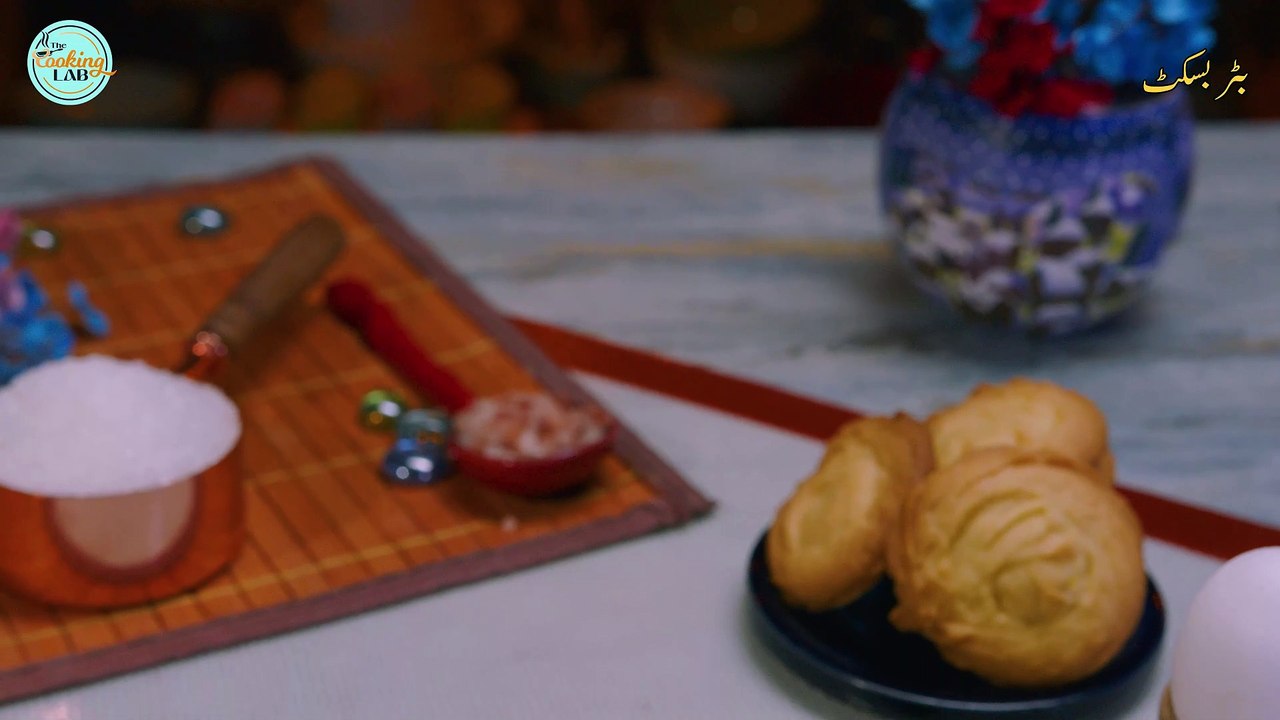 Butter Cookies Recipe | How To Make Butter Biscuit At Home | بٹر بسکٹ  | The Cooking Lab